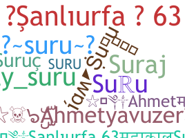 ชื่อเล่น - Suru