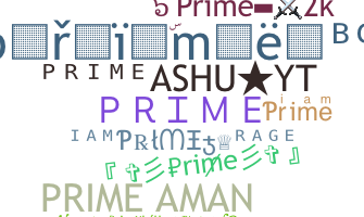 ชื่อเล่น - Prime