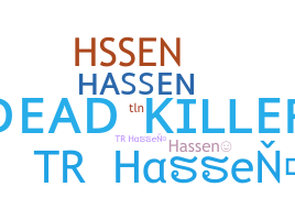 ชื่อเล่น - Hassen