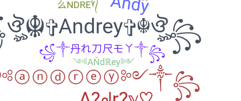 ชื่อเล่น - Andrey