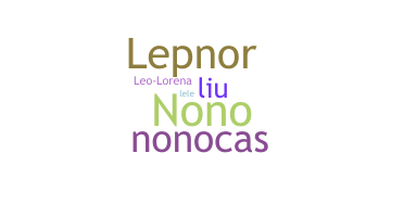 ชื่อเล่น - Leonor