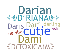 ชื่อเล่น - Dariana