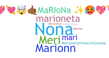 ชื่อเล่น - Mariona