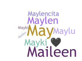 ชื่อเล่น - Maylen