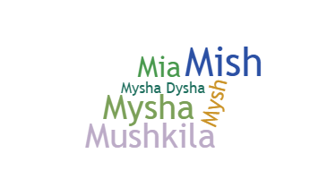 ชื่อเล่น - Mysha