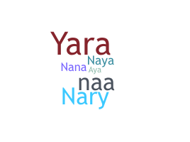 ชื่อเล่น - Nayara