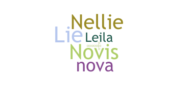 ชื่อเล่น - Novalie