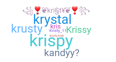 ชื่อเล่น - Kristy