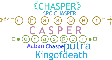 ชื่อเล่น - Chasper