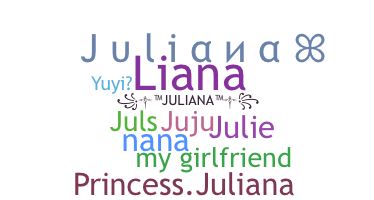ชื่อเล่น - Juliana