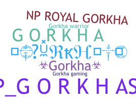ชื่อเล่น - Gorkha