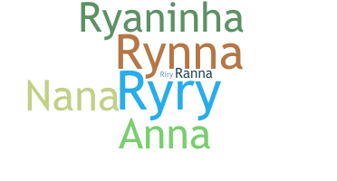 ชื่อเล่น - Ryanna
