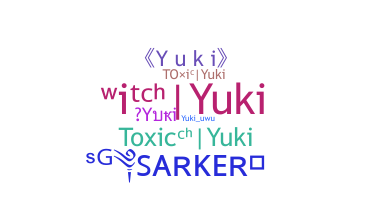 ชื่อเล่น - Yuki