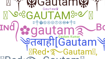 ชื่อเล่น - Gautam