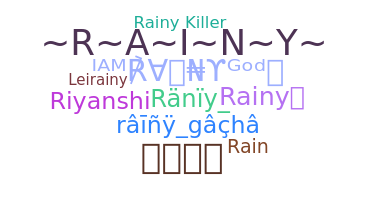 ชื่อเล่น - Rainy