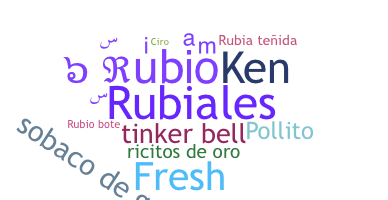 ชื่อเล่น - Rubio