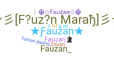 ชื่อเล่น - Fauzan