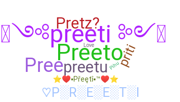 ชื่อเล่น - Preeti