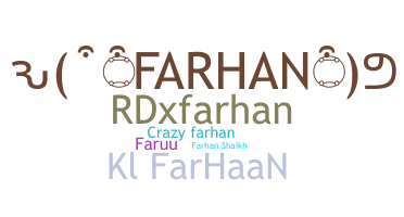ชื่อเล่น - FarhanKhan