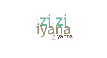ชื่อเล่น - Ziyanna