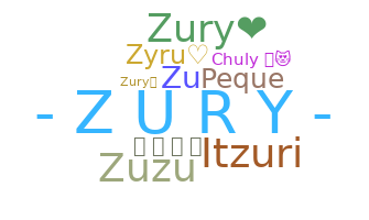 ชื่อเล่น - Zury
