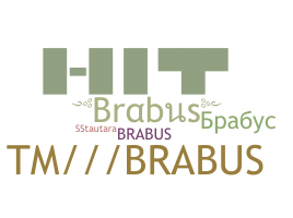 ชื่อเล่น - Brabus