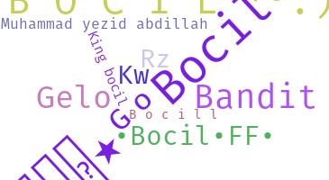 ชื่อเล่น - Bocill