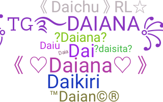 ชื่อเล่น - daiana