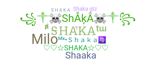 ชื่อเล่น - Shaka