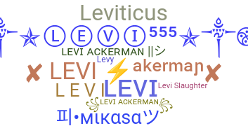 ชื่อเล่น - Levi