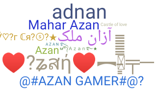 ชื่อเล่น - azan