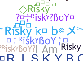 ชื่อเล่น - riskyboy