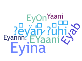 ชื่อเล่น - Eyan