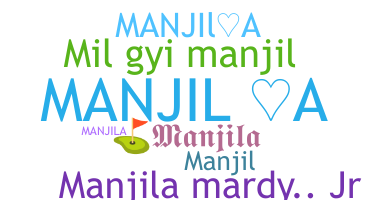 ชื่อเล่น - Manjila
