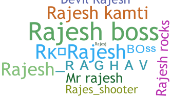 ชื่อเล่น - Rajeshboss