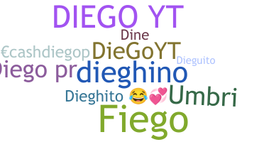 ชื่อเล่น - diegoo