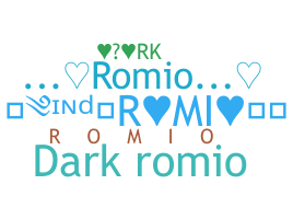 ชื่อเล่น - Romio