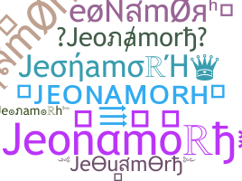 ชื่อเล่น - Jeonamorh