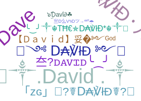 ชื่อเล่น - David