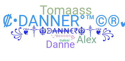 ชื่อเล่น - Danner