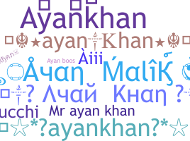 ชื่อเล่น - Ayankhan