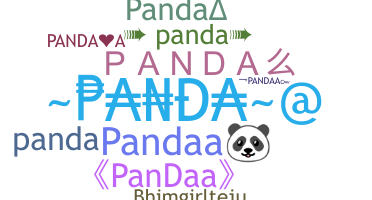 ชื่อเล่น - Pandaa