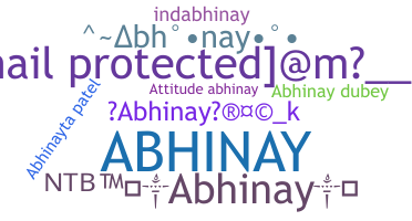 ชื่อเล่น - Abhinay