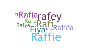 ชื่อเล่น - Rafia