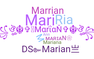 ชื่อเล่น - Marian