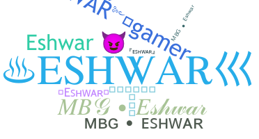 ชื่อเล่น - Eshwar