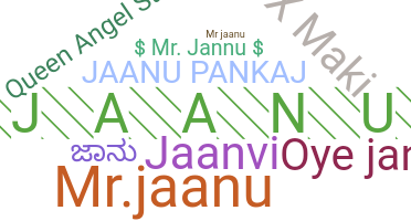 ชื่อเล่น - Jaanu