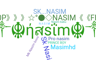 ชื่อเล่น - Nasim