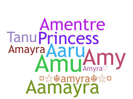 ชื่อเล่น - Amyra