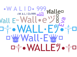 ชื่อเล่น - Walle